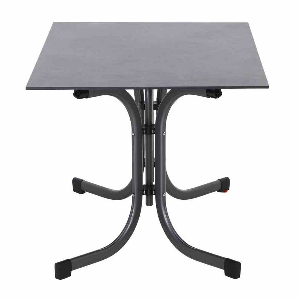 Gartentisch 'Sola' klappbar Stahl 120 x 80 x 70 cm