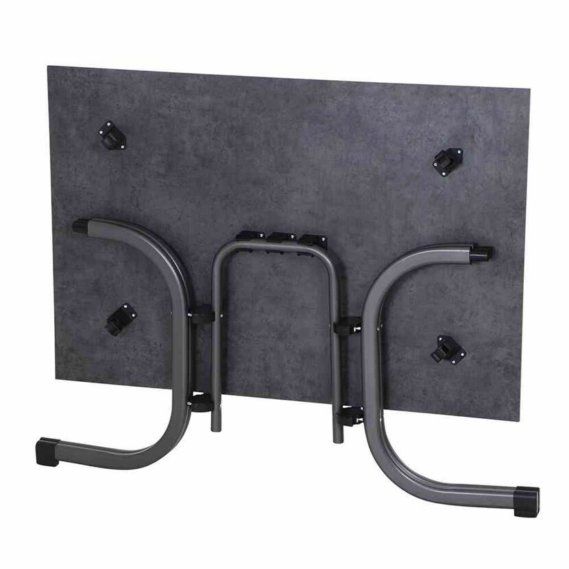 Gartentisch 'Sola' klappbar Stahl 120 x 80 x 70 cm