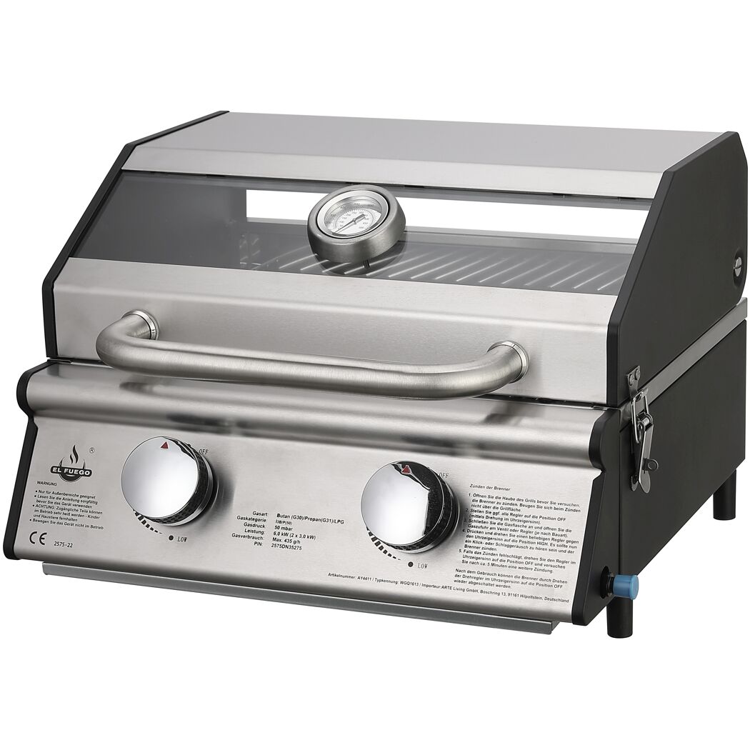 Gasgrill Jesolo mit geschlossenem Deckel