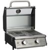 Gasgrill Jesolo mit geöffnetem Deckel.
