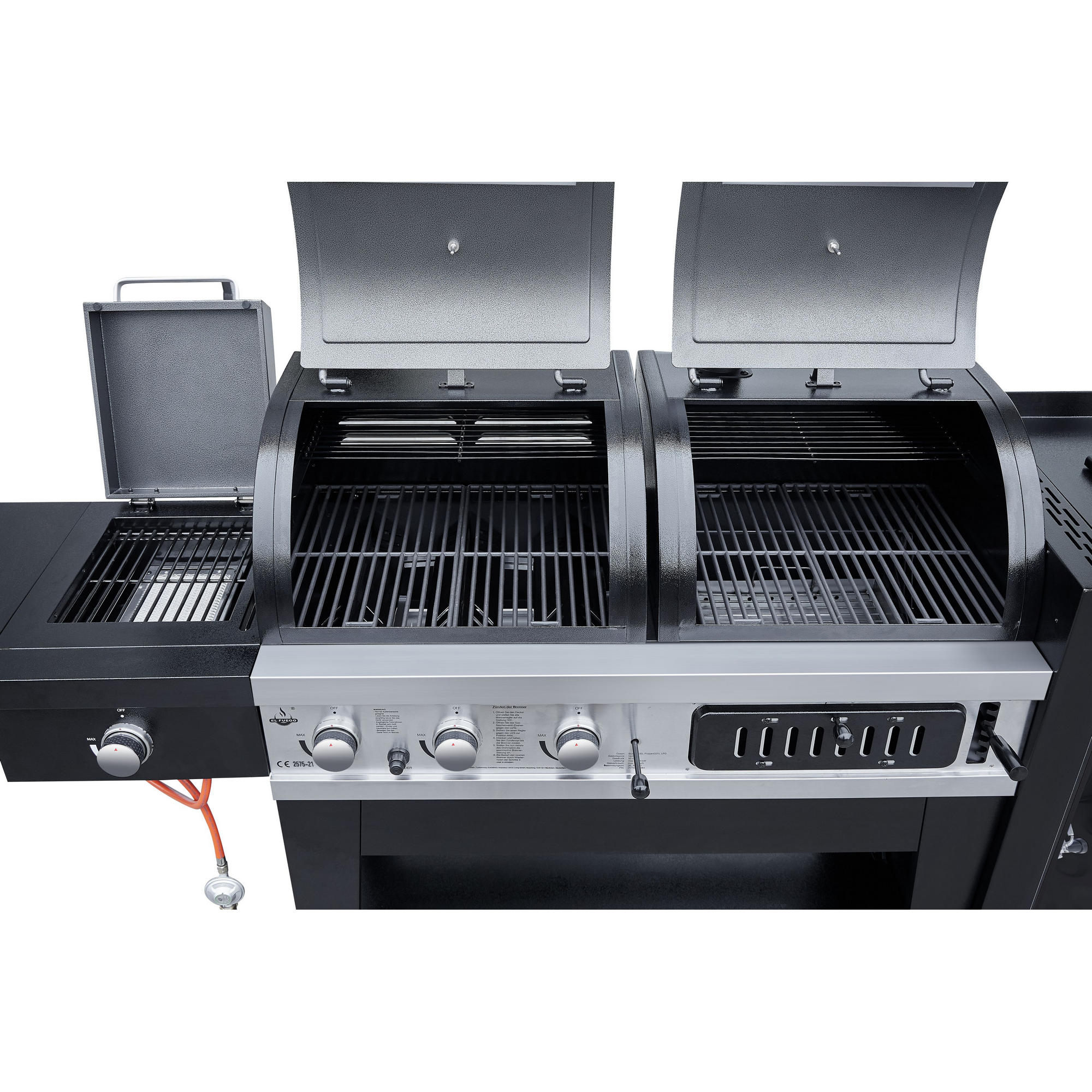 Kombigrill 3-in-1 mit Bierkühler und Zapfanlage 4 Brenner 2,93 kW + product picture