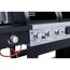 Kombigrill schwarz 236 x 138 x 68 cm