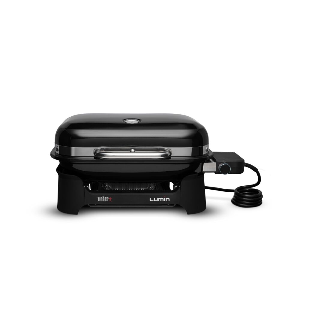 Weber Lumin Compact Elektrogrill in Schwarz