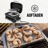 Auftauen von Garnelen auf dem Lumin Compact Elektrogrill