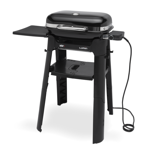 Bild von Elektrogrill 'Lumin Compact' mit Stand schwarz 2200 W
