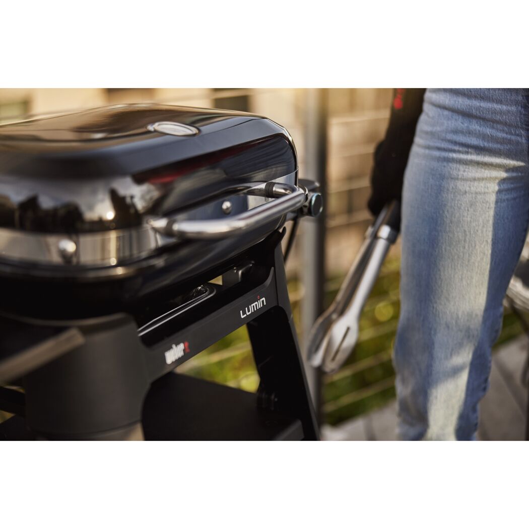 Elektrogrill 'Lumin Compact' schwarz 2200 W 73,5 x 91 x 56 cm