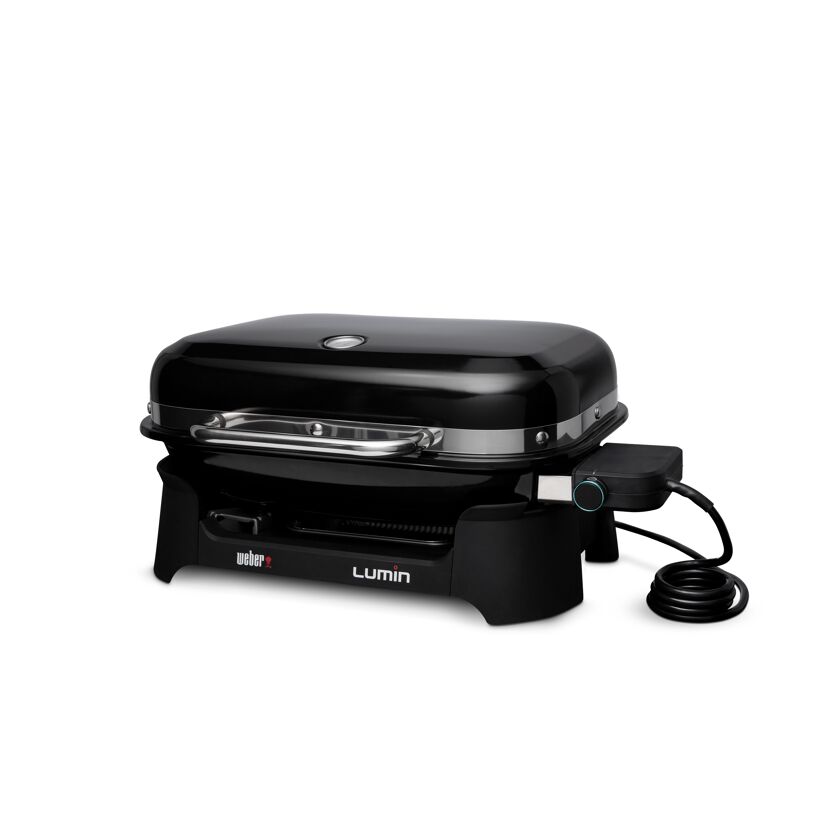 Weber Lumin Elektrogrill, schwarz