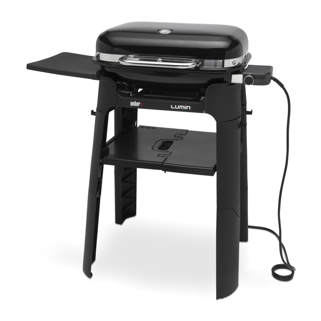 Bild von Elektrogrill 'Lumin' schwarz 2200 W 90 x 94 x 56 cm