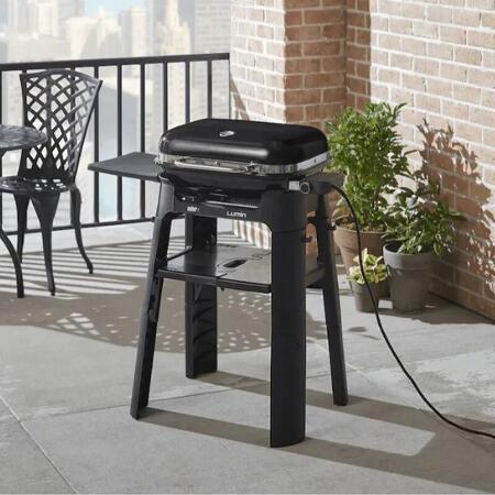 7. Bild von Elektrogrill 'Lumin' schwarz 2200 W 90 x 94 x 56 cm