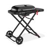 Tragbarer Gasgrill Weber Traveler Stealth schwarz