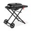 Tragbarer Gasgrill Weber Traveler Stealth schwarz
