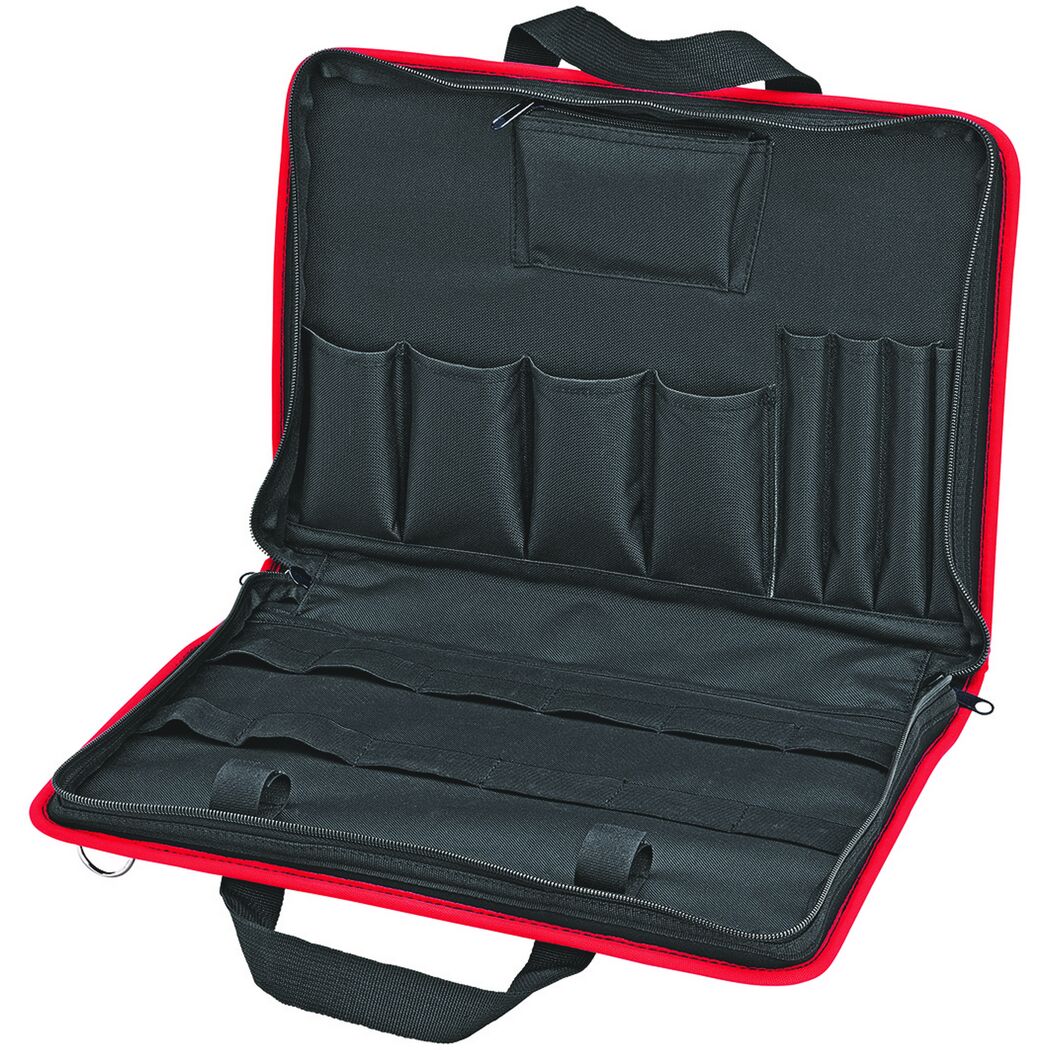 Werkzeugtasche, geöffnet