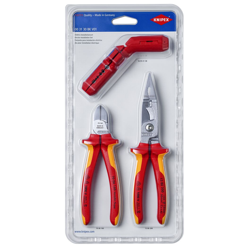 Knipex Elektro-Installationsset
