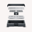 Elektro-Tischgrill 'PG 8565' schwarz 2200 W 52,2 x 15 x 39,3 cm