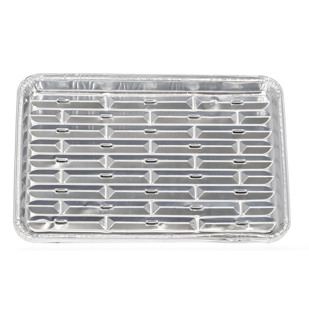 Alu-Grillschale mit Löchern