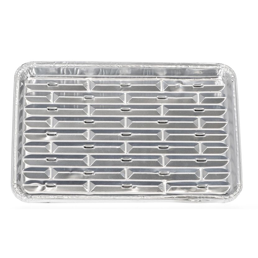 Alu-Grillschale mit Löchern