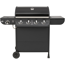 Gasgrill 'Columbus' schwarz 107,5 x 130 x 58,5 cm