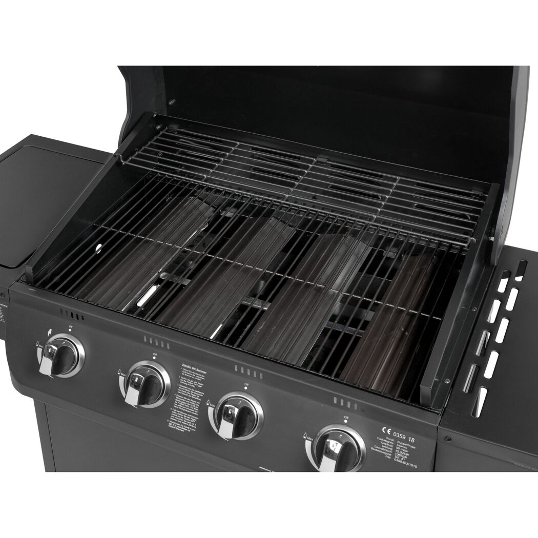 Gasgrill mit drei Brennern