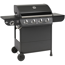 Gasgrill 'Columbus' schwarz 107,5 x 130 x 58,5 cm