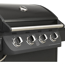 Gasgrill 'Columbus' schwarz 107,5 x 130 x 58,5 cm