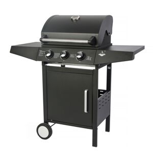 Gasgrill 'San Angelo' schwarz 109,6 x 110,5 x 53 cm