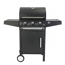 Gasgrill 'San Angelo' schwarz 109,6 x 110,5 x 53 cm