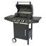 Gasgrill 'San Angelo' schwarz 109,6 x 110,5 x 53 cm