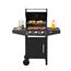 Gasgrill San Angelo mit drei Brennern beim Grillen