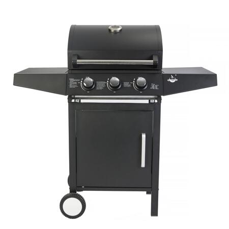 3. Bild von Gasgrill 'San Angelo' schwarz 109,6 x 110,5 x 53 cm