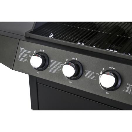 5. Bild von Gasgrill 'San Angelo' schwarz 109,6 x 110,5 x 53 cm