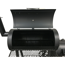 Smoker- und Holzkohlegrill 'Edmonton' schwarz 121 x 124 x 66 cm