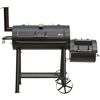 Schwarzer El Fuego Holzkohle Smoker Buffalo
