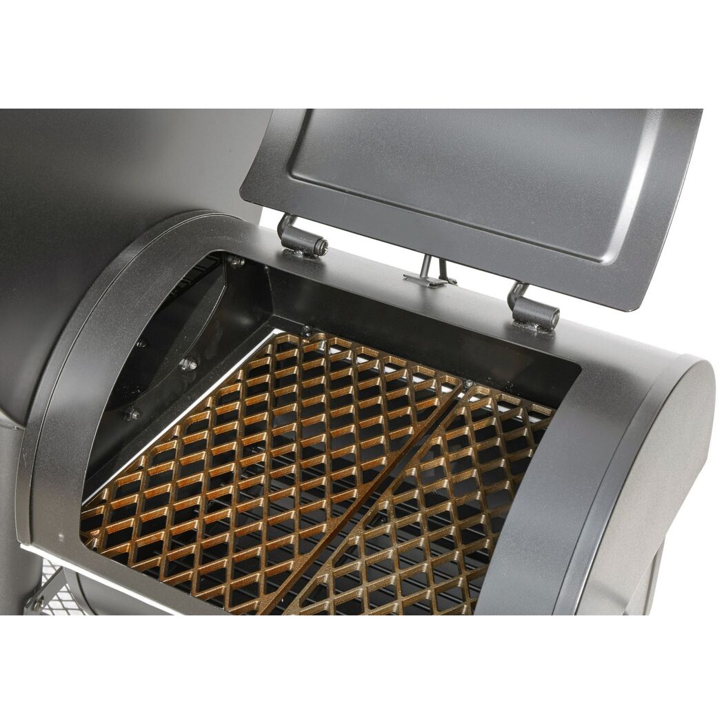 Innenraum des El Fuego Buffalo Smokers