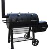 Schwarzer El Fuego Minnesota Holzkohle Smoker
