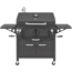 Holzkohlegrill 'Grand Ontario' schwarz 154 x 131 x 68,5 cm