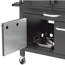 Holzkohlegrill 'Grand Ontario' schwarz 154 x 131 x 68,5 cm