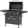Schwarzer Holzkohle Smoker Grand Ontario von El Fuego