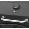 Schwarzer EL FUEGO Smoker Grand Ontario mit Deckelthermometer und Griff