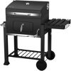 Schwarzer El Fuego Holzkohle Smoker Ontario Del.