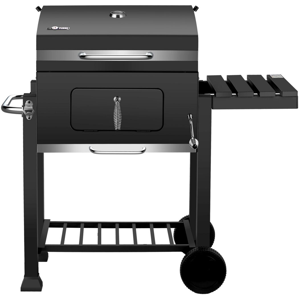 Schwarzer Holzkohlegrill El Fuego Ontario