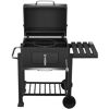 Schwarzer Holzkohlegrill Ontario von El Fuego