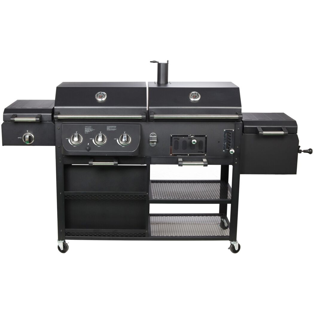 Kombigrill Arizona  El Fu Holzkohle Gas