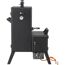 Schwarzer El Fuego Portland Gasgrill mit Schornstein
