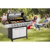 Gasgrill Long Beach von El Fuego mit verschiedenen Speisen