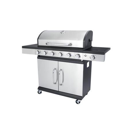 2. Bild von Gasgrill 'San Antonio' silbern 141 x 102 x 48 cm