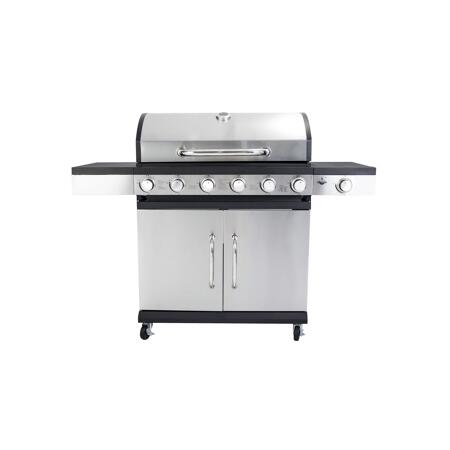 4. Bild von Gasgrill 'San Antonio' silbern 141 x 102 x 48 cm