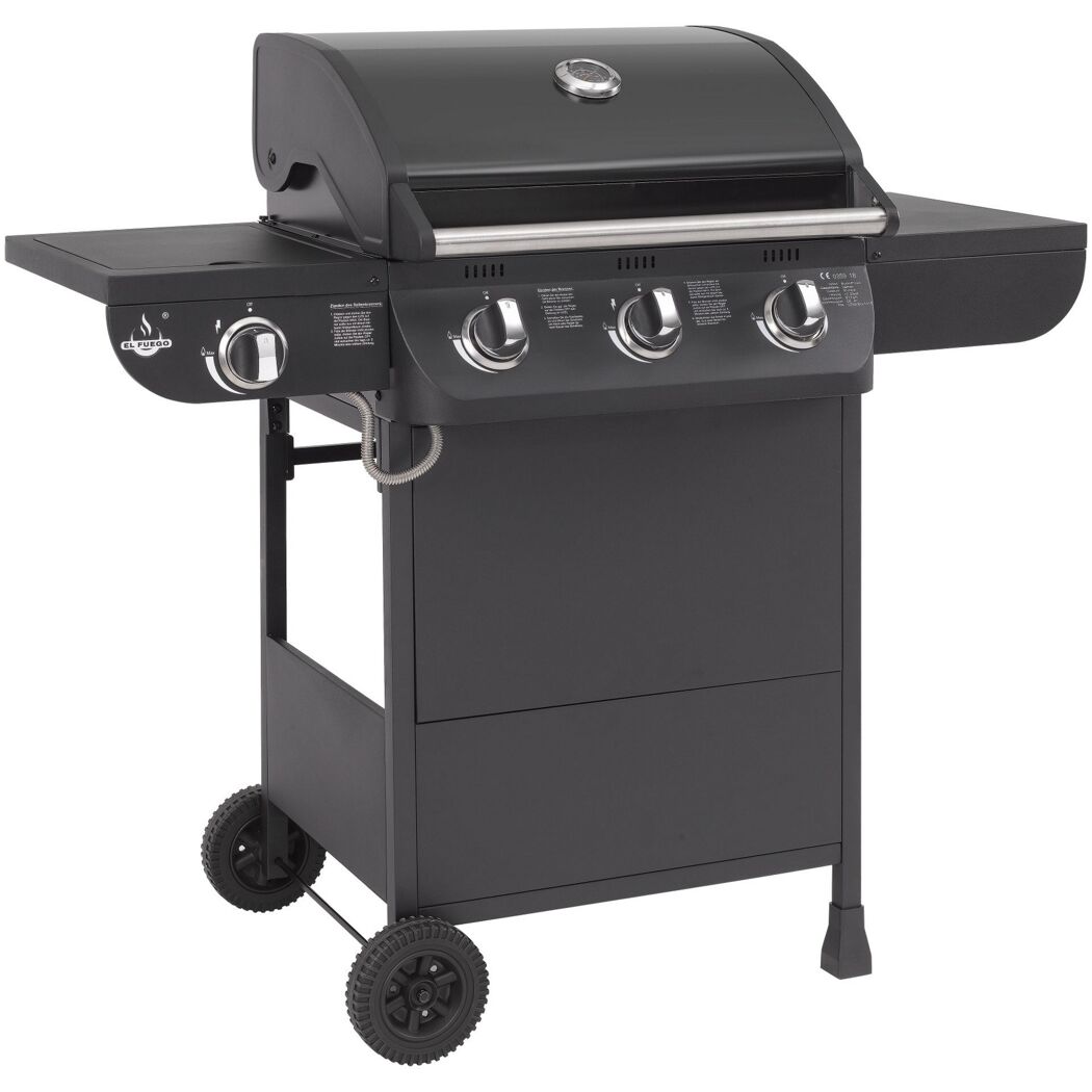 Gasgrill El Fuego Columbus mit drei Brennern