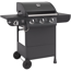 Gasgrill 'Columbus' schwarz 107,5 x 117,5 x 58,5 cm