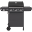 Gasgrill 'Columbus' schwarz 107,5 x 117,5 x 58,5 cm