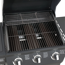 Gasgrill 'Columbus' schwarz 107,5 x 117,5 x 58,5 cm